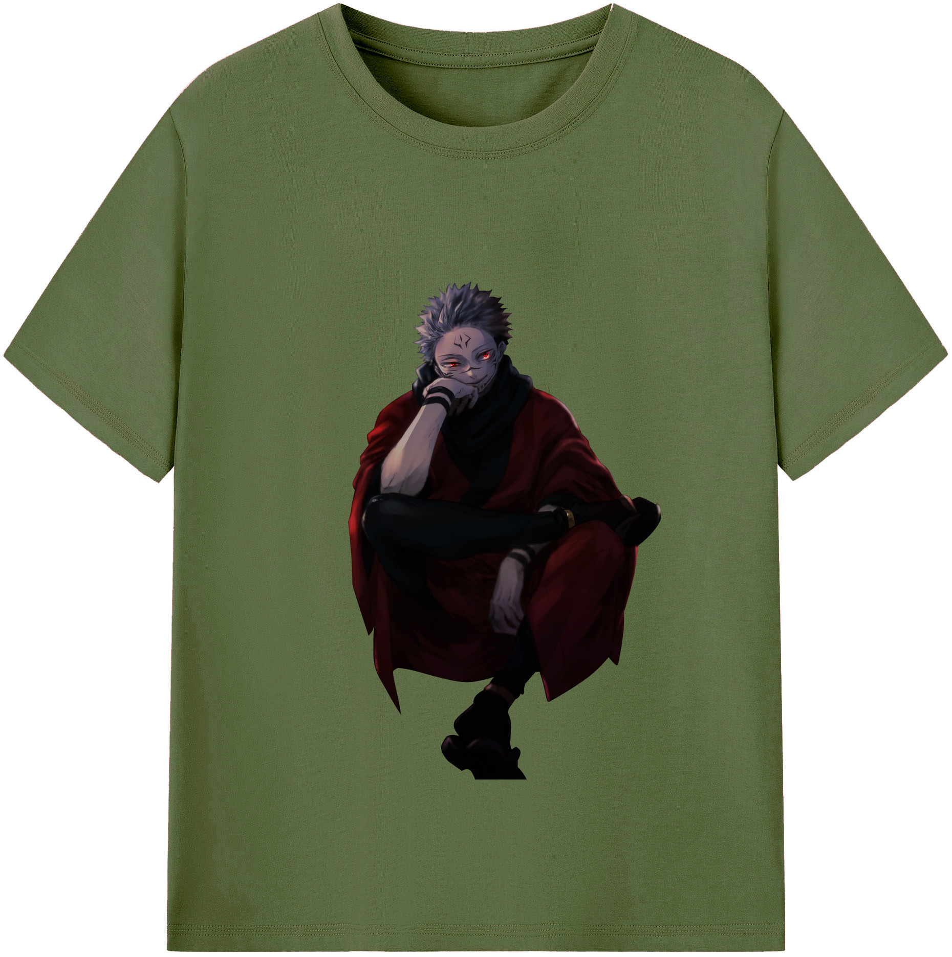 （画像用） 呪術廻戦 Jujutsu Kaisen 綿100％半袖Tシャツ（フロントプリント）